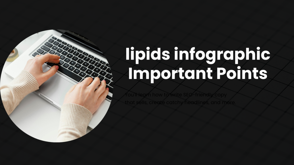 lipids infographic | Important Points